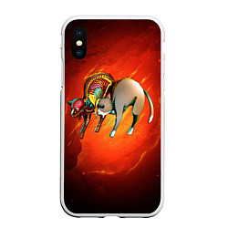 Чехол iPhone XS Max матовый Cat 5050