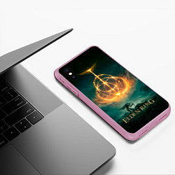 Чехол iPhone XS Max матовый Elden Ring Game Art, цвет: 3D-розовый — фото 2