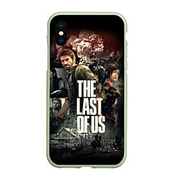 Чехол iPhone XS Max матовый THE LAST OF US ЩЕЛКУНЫ, цвет: 3D-салатовый