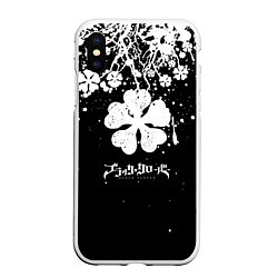 Чехол iPhone XS Max матовый Black clover: Asta