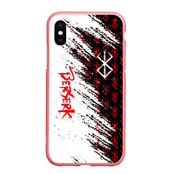 Чехол iPhone XS Max матовый Berserk Anime, цвет: 3D-баблгам