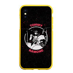 Чехол iPhone XS Max матовый Tommy Ramone