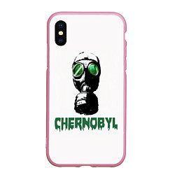 Чехол iPhone XS Max матовый СИЗ chernobylite