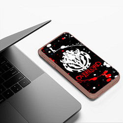 Чехол iPhone XS Max матовый OVERLORD оверлорд, цвет: 3D-коричневый — фото 2