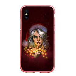 Чехол iPhone XS Max матовый Цирилла The Witcher