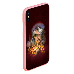 Чехол iPhone XS Max матовый Цирилла The Witcher, цвет: 3D-баблгам — фото 2