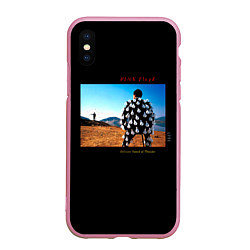 Чехол iPhone XS Max матовый Delicate Sound of Thunder - Pink Floyd, цвет: 3D-розовый
