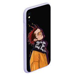 Чехол iPhone XS Max матовый Gone Fludd on style, цвет: 3D-светло-сиреневый — фото 2