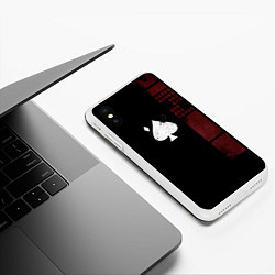 Чехол iPhone XS Max матовый DESTINY 2 CAYDE 6 КЕЙД 6, цвет: 3D-белый — фото 2