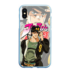 Чехол iPhone XS Max матовый JOJO BIZARRE ADVENTURE ДЖОДЖО