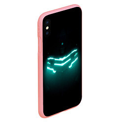 Чехол iPhone XS Max матовый DEAD SPACE ШЛЕМ АЙЗЕКА, цвет: 3D-баблгам — фото 2