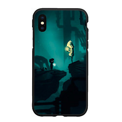 Чехол iPhone XS Max матовый Limbo x Little Nightmares