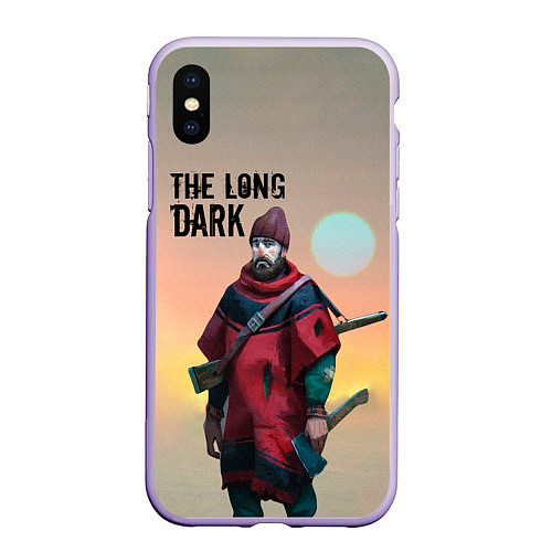 Чехол iPhone XS Max матовый The Long Dark Уилл Маккензи / 3D-Светло-сиреневый – фото 1