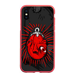 Чехол iPhone XS Max матовый BERSERK BEREHIT БЕРСЕРК БЕРЕХИТ