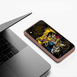 Чехол iPhone XS Max матовый DOTA 2 INVOKER ИНВОКЕР, цвет: 3D-коричневый — фото 2