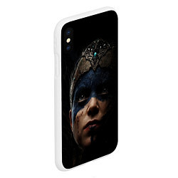 Чехол iPhone XS Max матовый Hellblade 2022, цвет: 3D-белый — фото 2