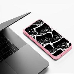 Чехол iPhone XS Max матовый ОЧЕНЬ УЖАСНОЕ ЛИЦО ХАГГИ ВАГГИ, цвет: 3D-баблгам — фото 2