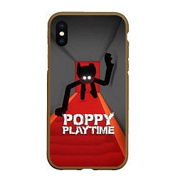 Чехол iPhone XS Max матовый ХАГГИ ВАГГИ Я ИДУ ЗА ТОБОЙ - POPPY PLAYTIME