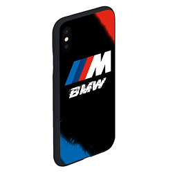 Чехол iPhone XS Max матовый BMW BMW - Яркий, цвет: 3D-черный — фото 2