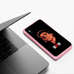 Чехол iPhone XS Max матовый DENVER, БУМАЖНЫЙ ДОМ, цвет: 3D-баблгам — фото 2