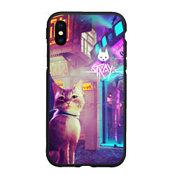 Чехол iPhone XS Max матовый Stray