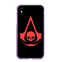 Чехол iPhone XS Max матовый Assassins creed ubisoft