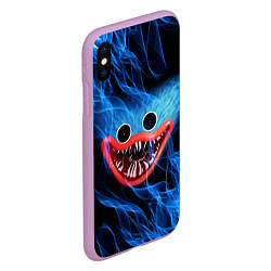 Чехол iPhone XS Max матовый POPPY PLAYTIME ХАГИ ВАГИ В ОГНЕ, цвет: 3D-сиреневый — фото 2