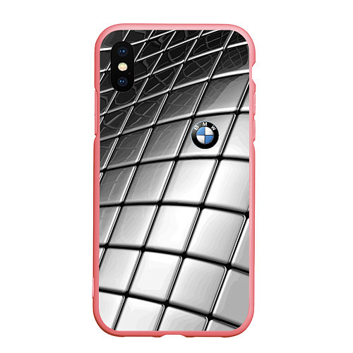 Чехол iPhone XS Max матовый BMW pattern 2022 / 3D-Баблгам – фото 1