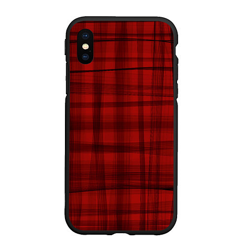 Чехол iPhone XS Max матовый Коллекция Get inspired! Абстракция Fon-r-5-2 / 3D-Черный – фото 1