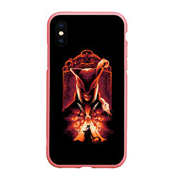 Чехол iPhone XS Max матовый Лицом к лицу Бладборн, цвет: 3D-баблгам