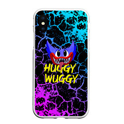 Чехол iPhone XS Max матовый HUGGY WUGGY ТРЕЩИНЫ