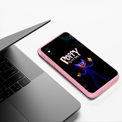 Чехол iPhone XS Max матовый Poppy Playtime бабочки, цвет: 3D-баблгам — фото 2