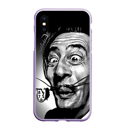 Чехол iPhone XS Max матовый Salvador Dali - grimace