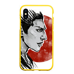 Чехол iPhone XS Max матовый SAMURAI HEART 2