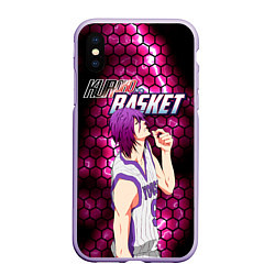 Чехол iPhone XS Max матовый Kuroko no Basuke, Murasakibara Atsushi Ацуши Мурас