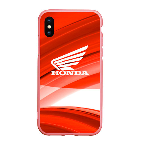 Чехол iPhone XS Max матовый Honda logo auto / 3D-Баблгам – фото 1