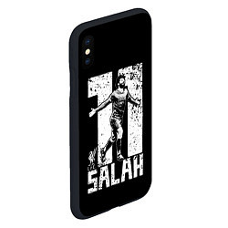 Чехол iPhone XS Max матовый Мохамед Салах Mohamed Salah, цвет: 3D-черный — фото 2