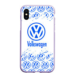 Чехол iPhone XS Max матовый Volkswagen фольксваген