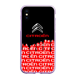 Чехол iPhone XS Max матовый Citroen ситроен