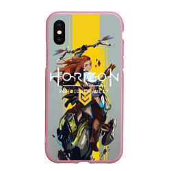 Чехол iPhone XS Max матовый Horizon forbidden west Aloy