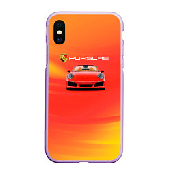 Чехол iPhone XS Max матовый Porsche porsche