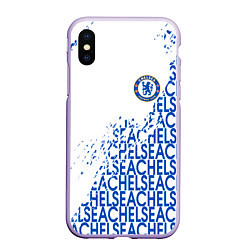 Чехол iPhone XS Max матовый Chelsea fc