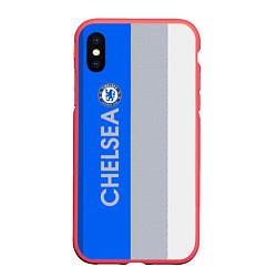 Чехол iPhone XS Max матовый Chelsea football club