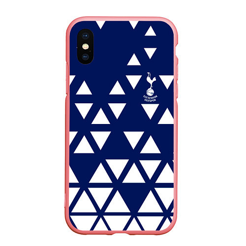 Чехол iPhone XS Max матовый Тоттенхэм tottenham / 3D-Баблгам – фото 1