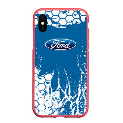 Чехол iPhone XS Max матовый Ford форд