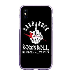 Чехол iPhone XS Max матовый ROCKNROLL Hard Rock