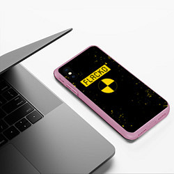 Чехол iPhone XS Max матовый Asap rocky skepta, цвет: 3D-розовый — фото 2