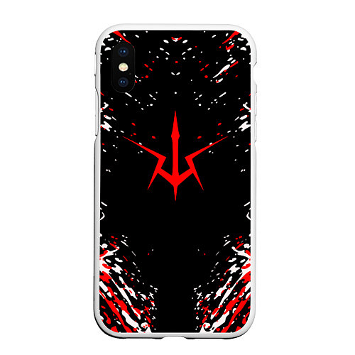 Чехол iPhone XS Max матовый Code geass / 3D-Белый – фото 1