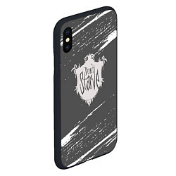 Чехол iPhone XS Max матовый Dont starve, цвет: 3D-черный — фото 2