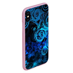 Чехол iPhone XS Max матовый Fashion pattern 2078, цвет: 3D-розовый — фото 2